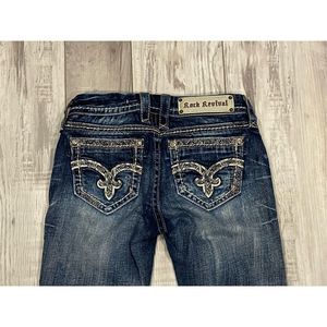 Rock Revival Dark Blue Skinny Jeans